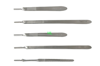 China Disposable Medical Surgical Equipment Surgery Scalpel With Plastic / Stainless Steel Handle supplier